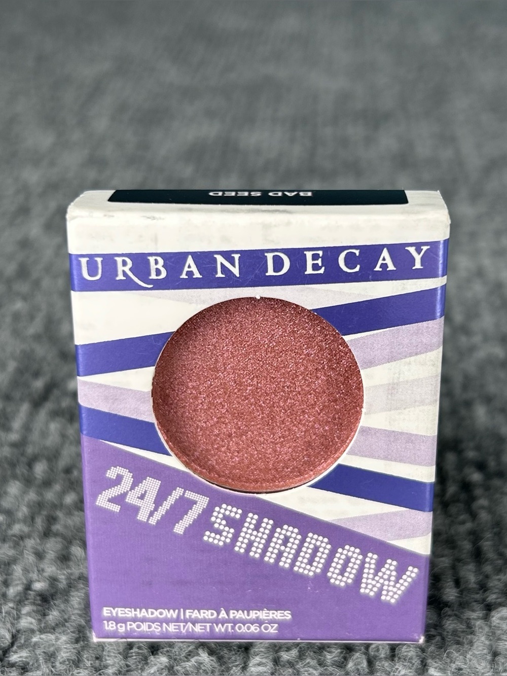 Urban Decay 24/7 Eyeshadow Single in BAD SEED 1.8g New in Box
